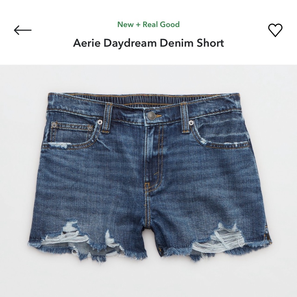 Aerie Daydream Denim Short